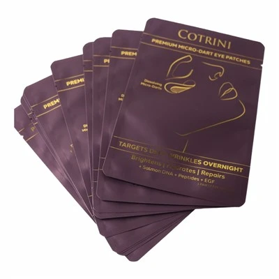 Buste in foglio di alluminio per maschera per gli occhi